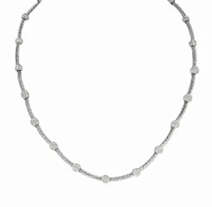 DIAMOND NECKLACE 14K GOLD (0.76 CTW)