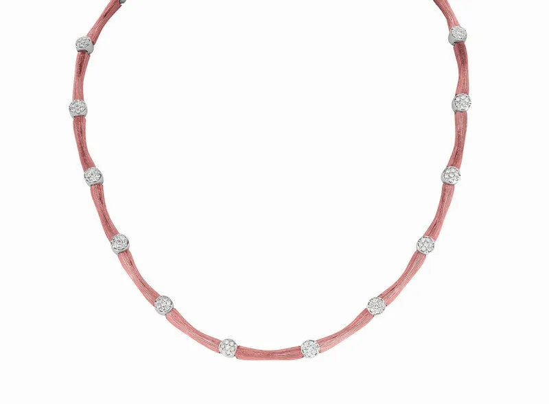 DIAMOND NECKLACE 14K GOLD (0.76 CTW)