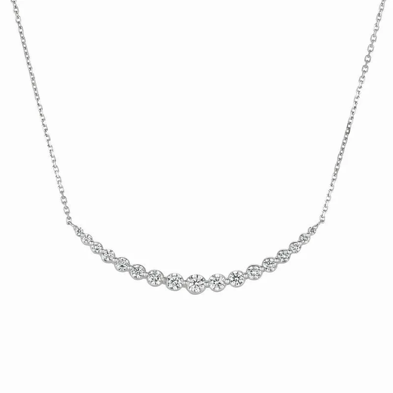 DIAMOND NECKLACE 14K GOLD (1.35 CTW)