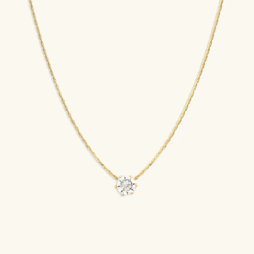 Diamond Necklace   2 x Pair of Diamond Hoops Combo