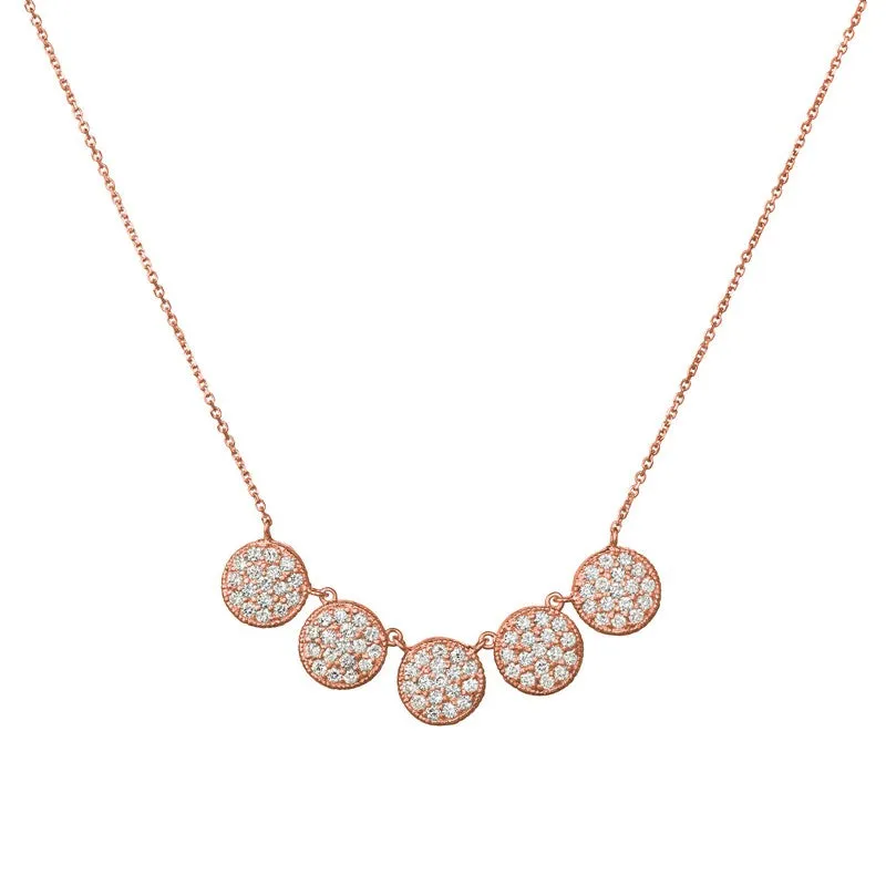 DIAMOND ROUND NECKLACE 14K GOLD (1.75 CTW)