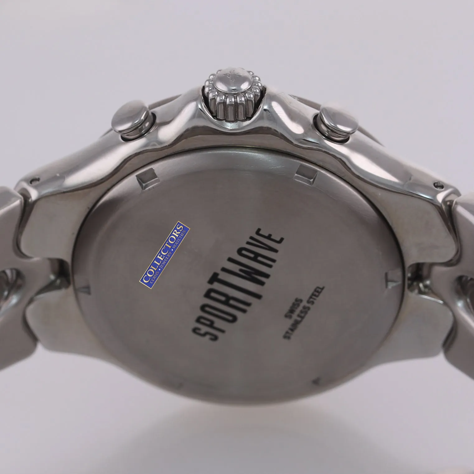 Ebel Sportwave Quartz Date Chronograph 9251642 Stainless Steel 40mm Watch