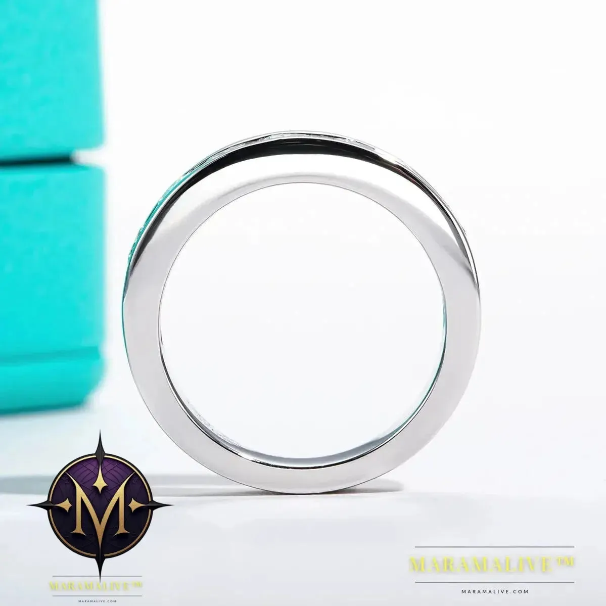 Elegant Moissanite Wedding Bands & Engagement Rings Men & Women