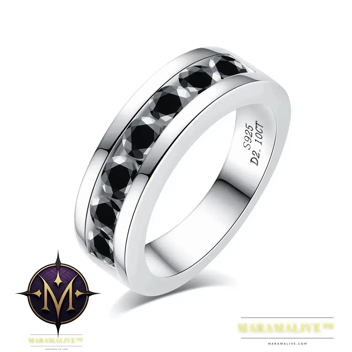 Elegant Moissanite Wedding Bands & Engagement Rings Men & Women