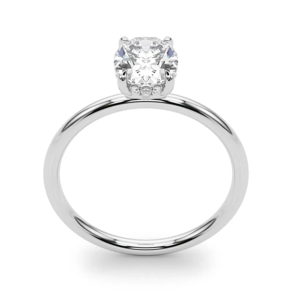 Engagement Ring Oval Cut Center - TN51157-E
