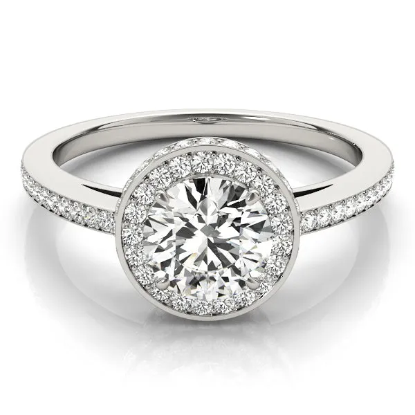 ENGAGEMENT RINGS HALO ROUND