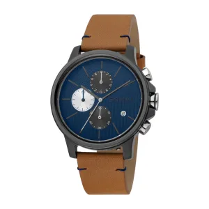 Esprit Men's Chronograph Watch With Blue Dial