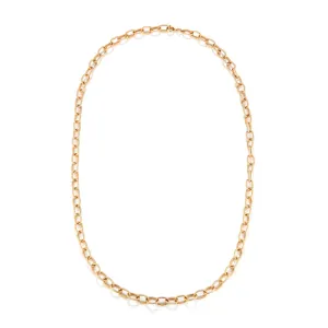 Estate 14k Yellow Gold Link Chain-24"