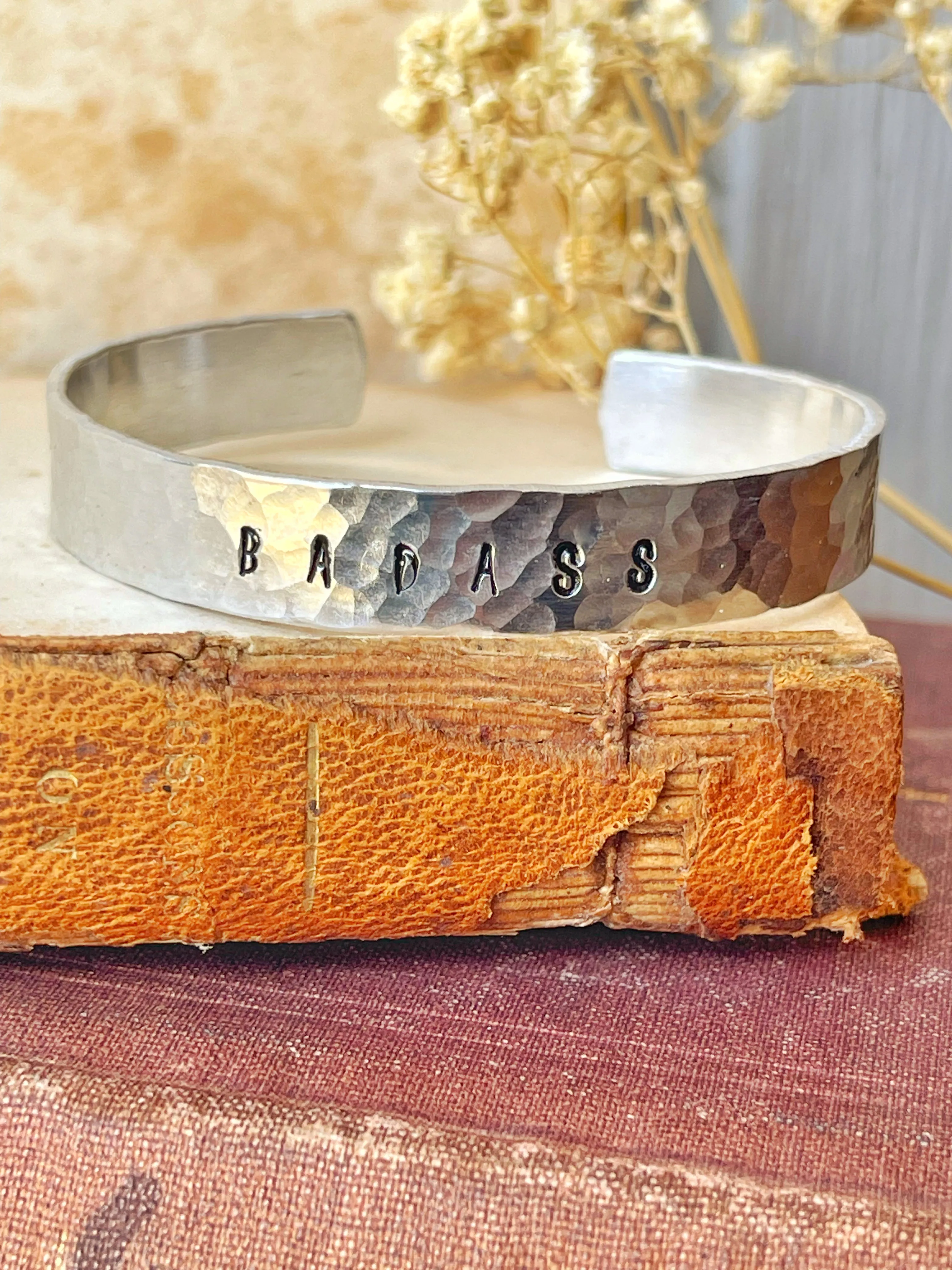 Fierce | Badass | Bitch | Slut | Feminist | Word Bracelets