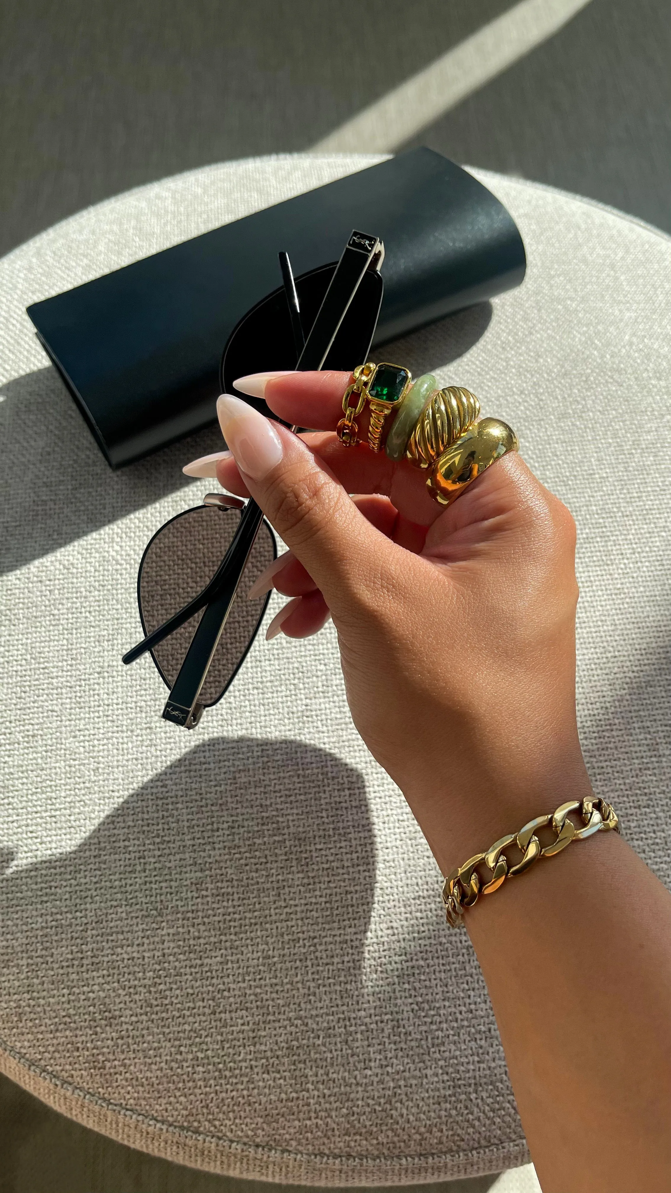 Flat Cuban Chain Bracelet