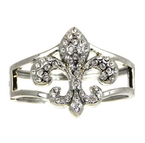 Fleur De Lis Cuff Bracelet