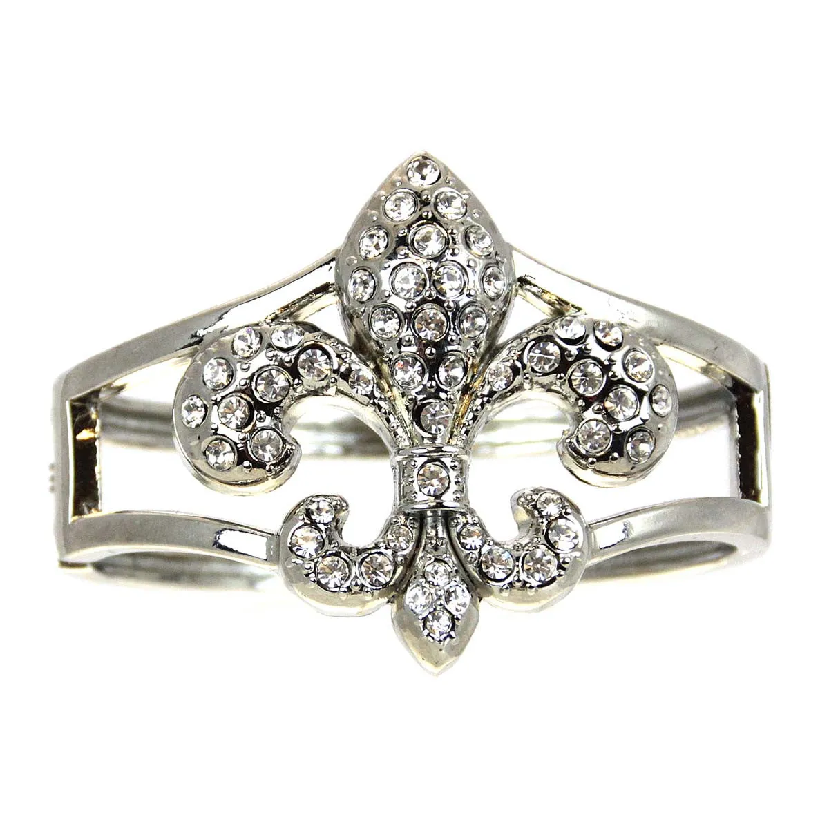 Fleur De Lis Cuff Bracelet