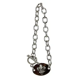 Fleur De Lis Toggle Bracelet