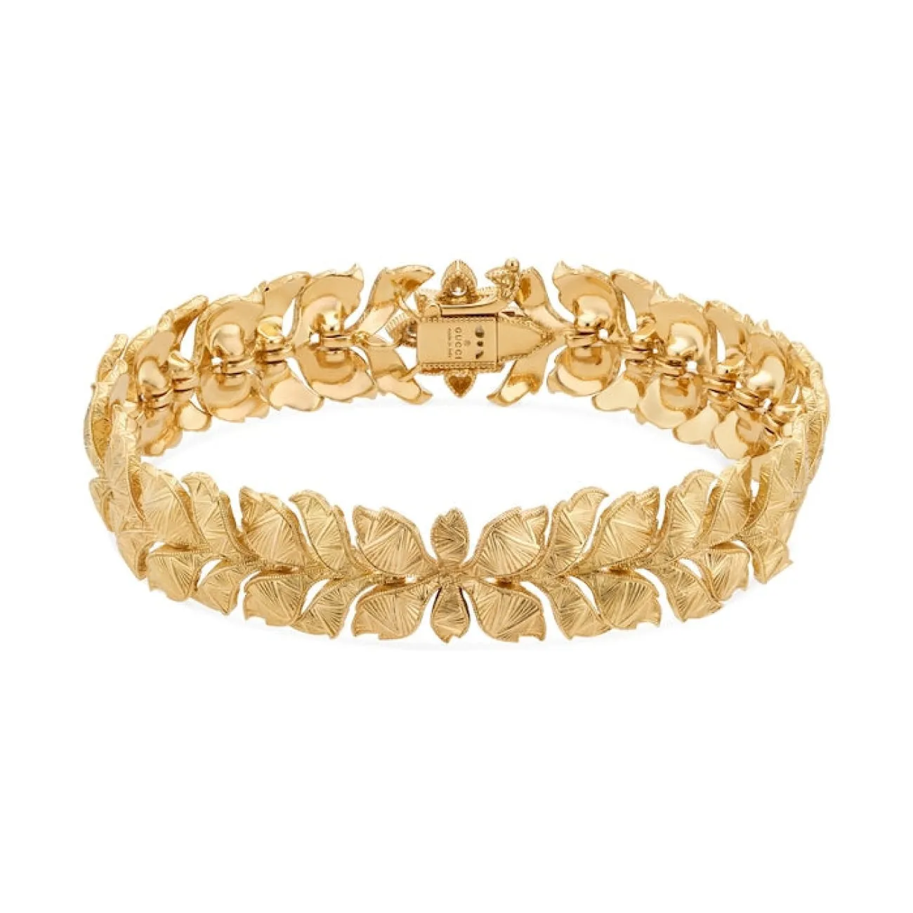 Flora 18K Yellow Gold Diamond Bracelet