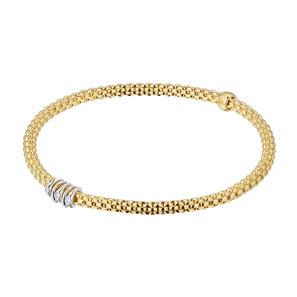 FOPE Prima Flex'it Bracelet With Diamonds