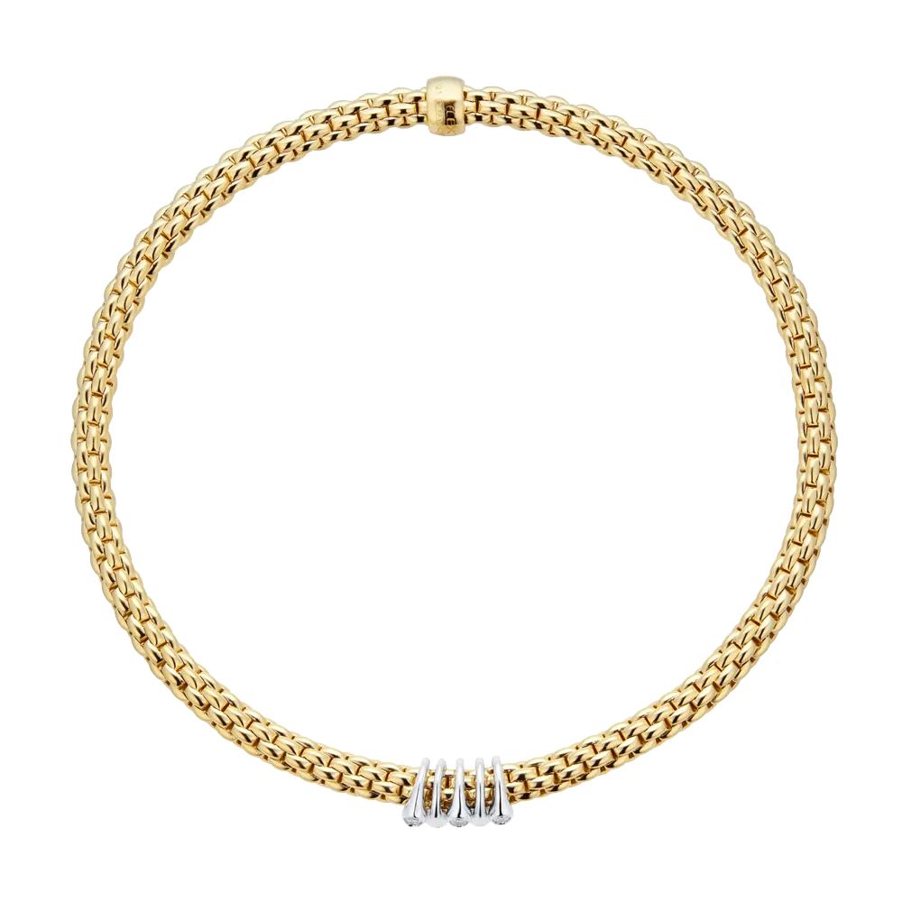 FOPE Prima Flex'it Bracelet With Diamonds