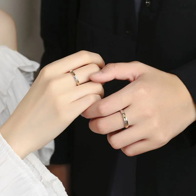 Fork & Spoon Matching Rings