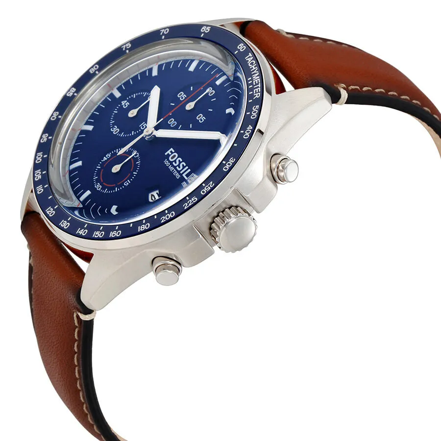 Fossil Sport Chronograph Blue Dial Men's Watch CH3039