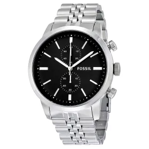 Fossil Townsman Chronograph Black Dial Men's Watch FS4784f