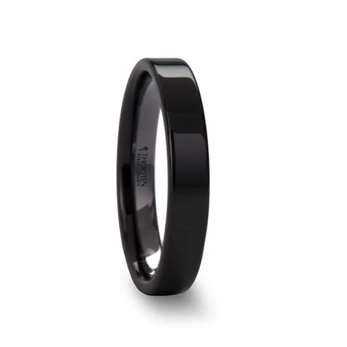 FRAENER | Ceramic Ring Flat Black