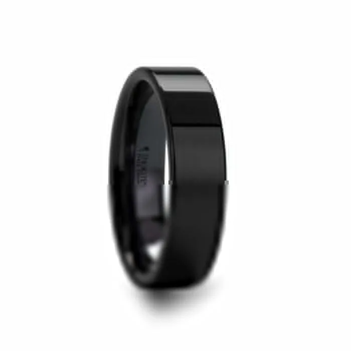 FRAENER | Ceramic Ring Flat Black