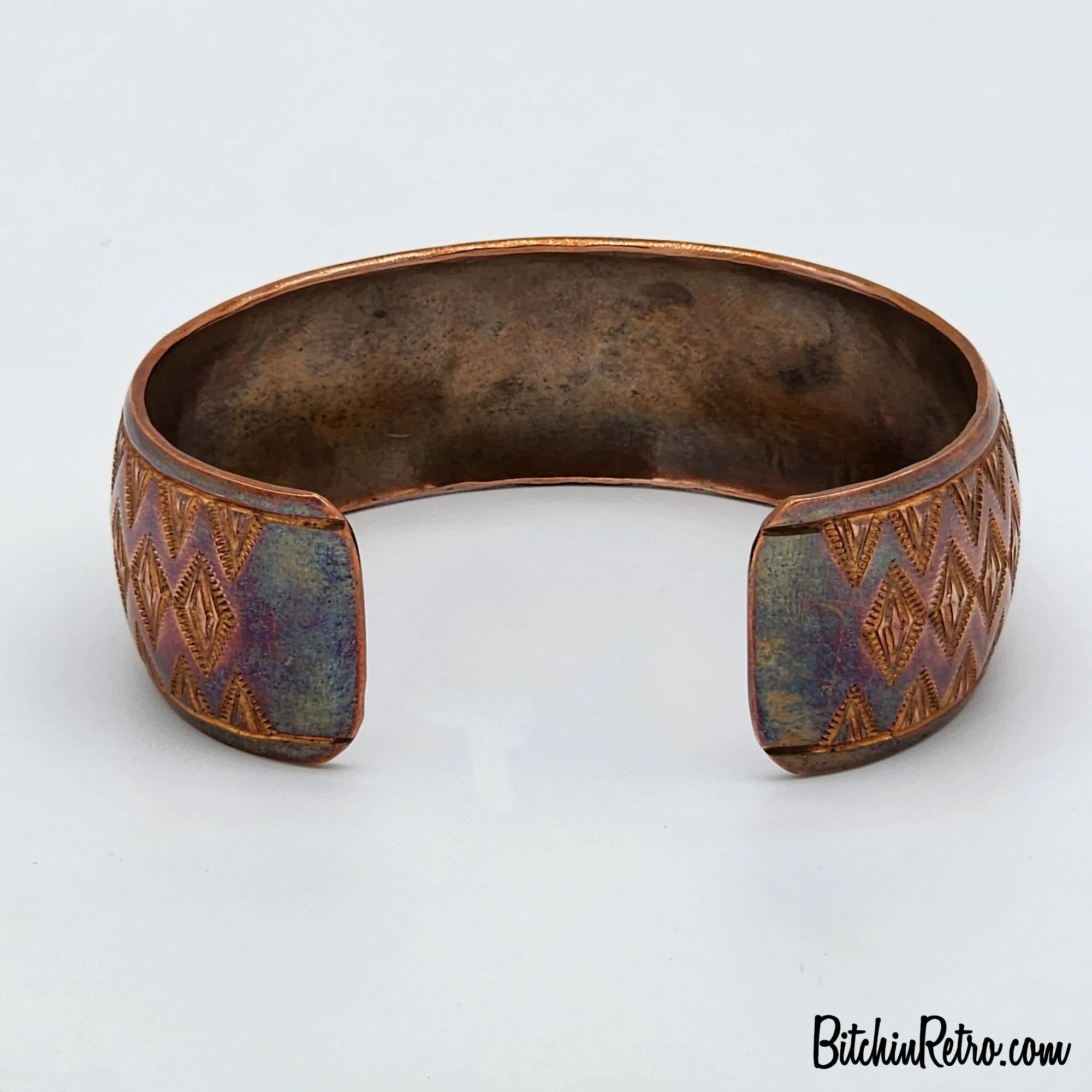Gilbert Begay Artisan Copper Cuff Bracelet