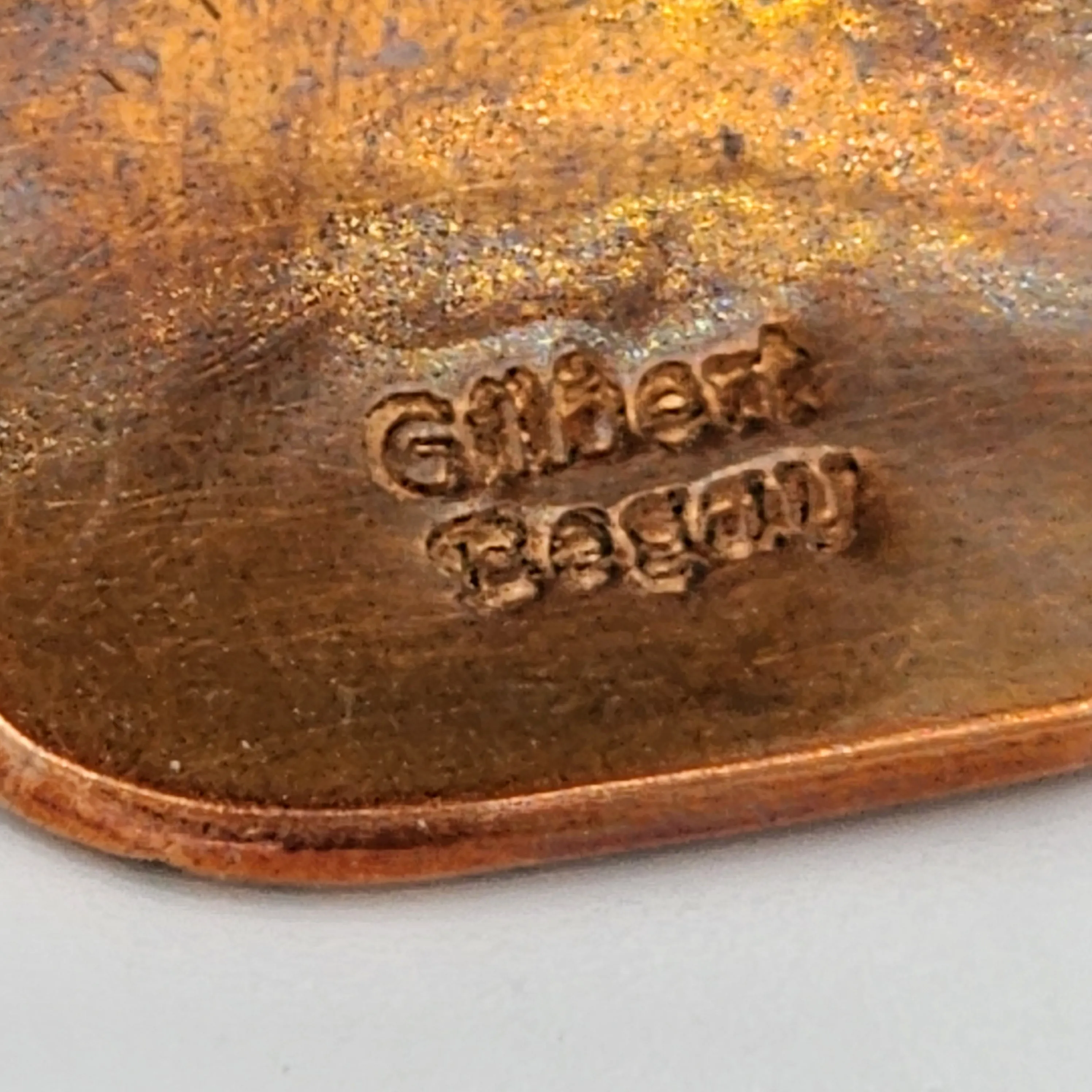Gilbert Begay Artisan Copper Cuff Bracelet
