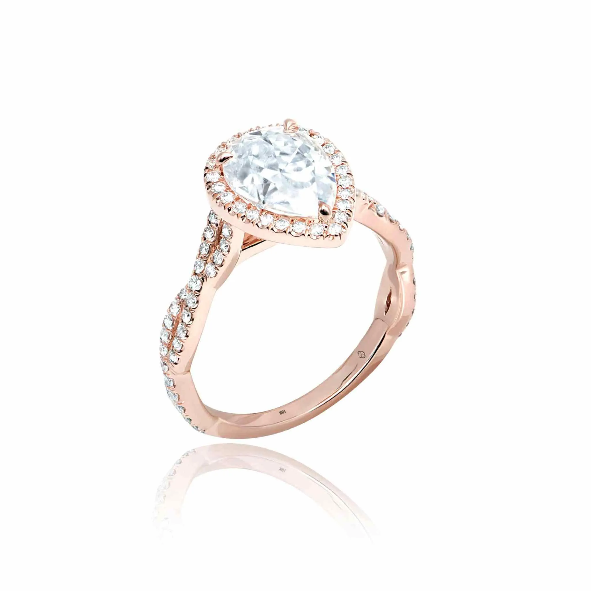 Gina Pear Shape Engagement Ring