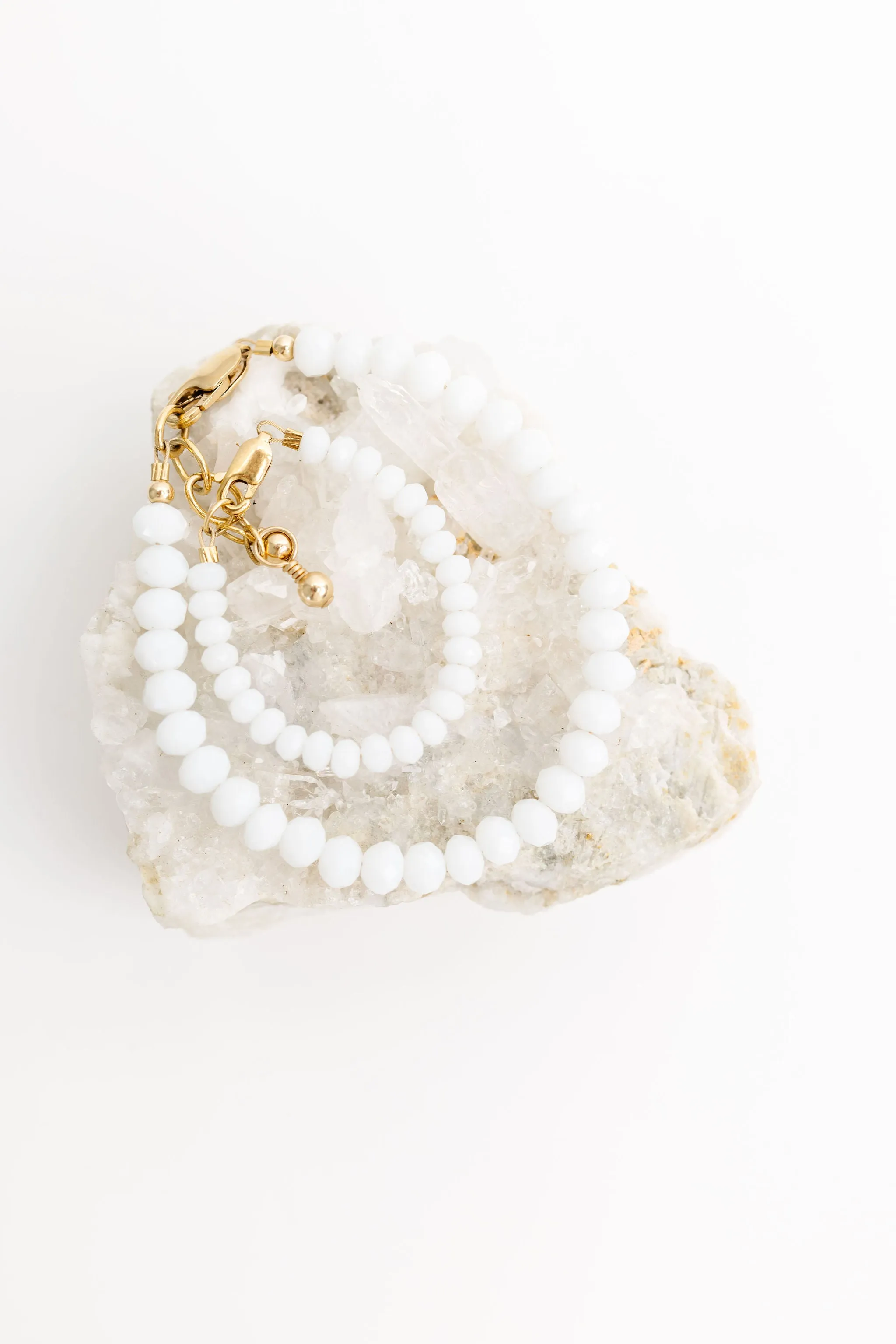 Glacier Baby Bracelet (4MM beads)
