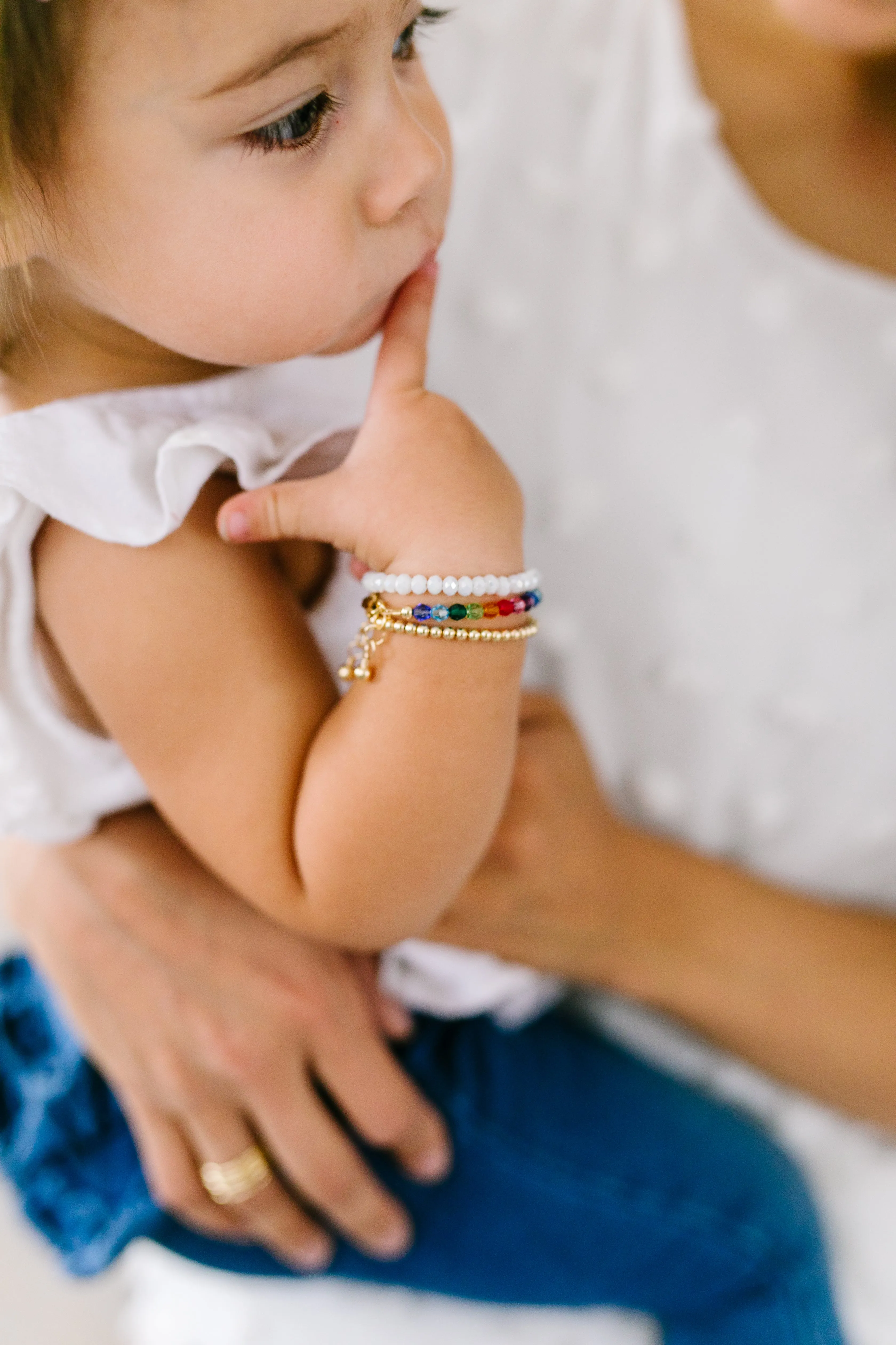 Glacier Baby Bracelet (4MM beads)