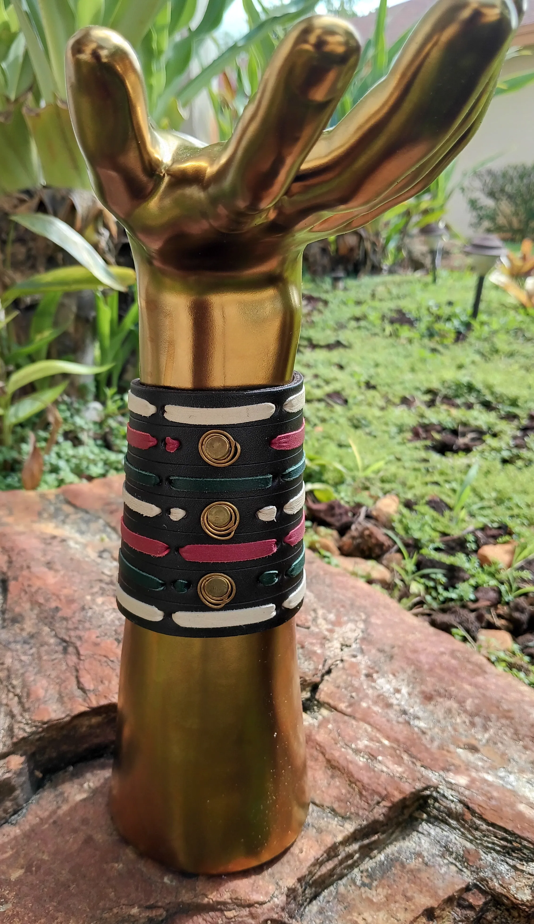 GNH Leather  Cuff Bracelet