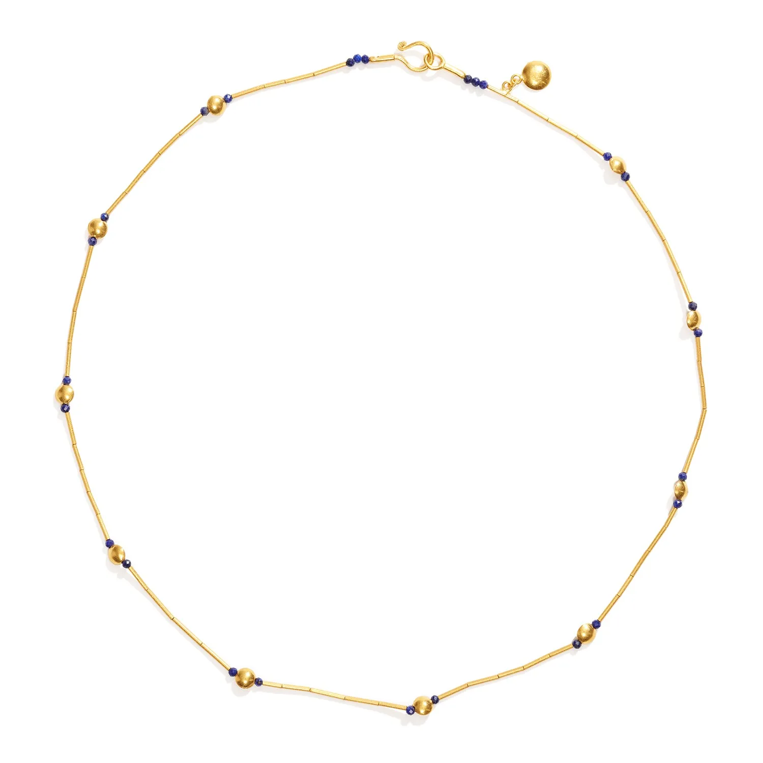 Gold and Lapis Necklace