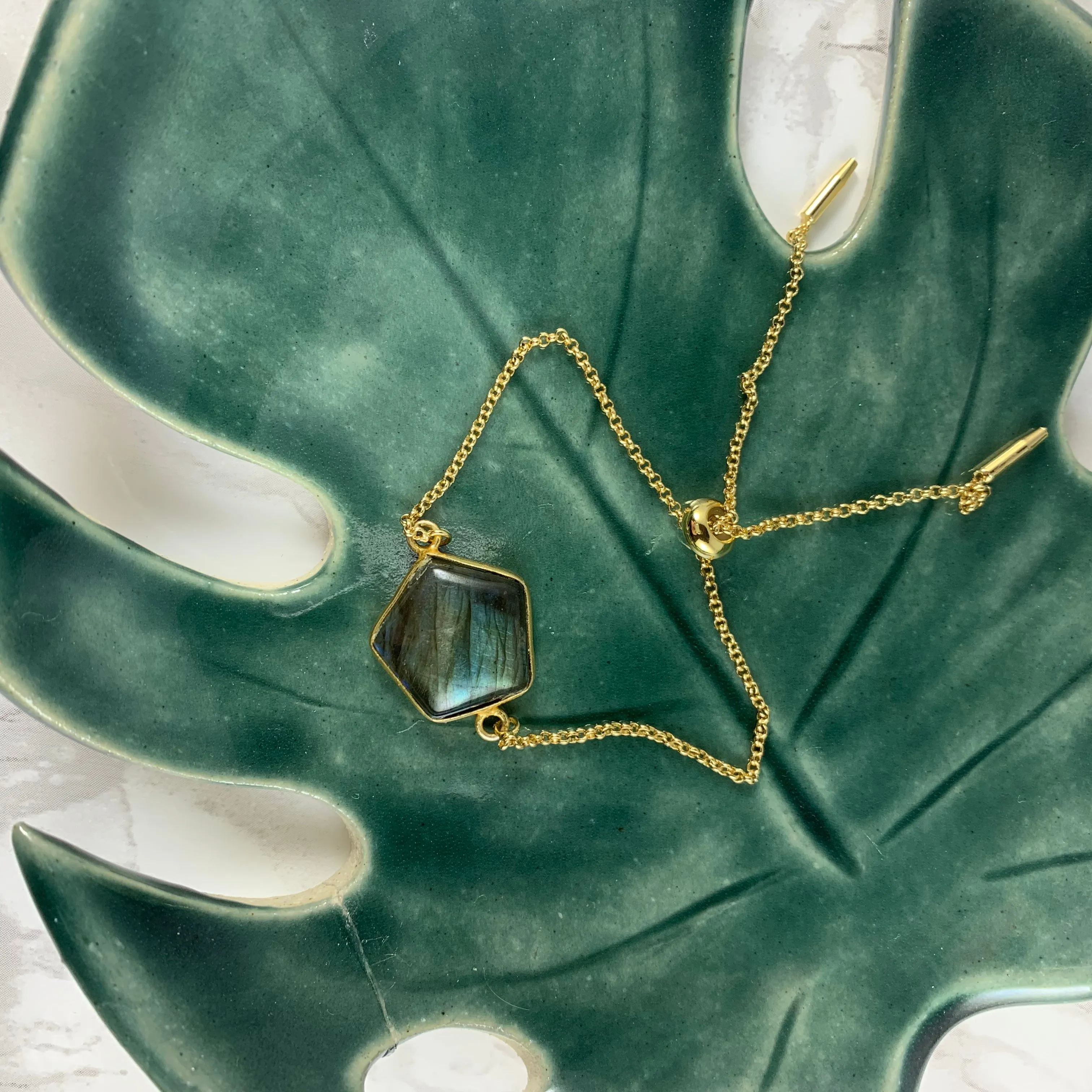 Gold Bolo Bracelet