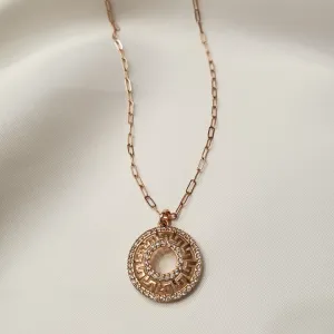 Golden Aztec Necklace