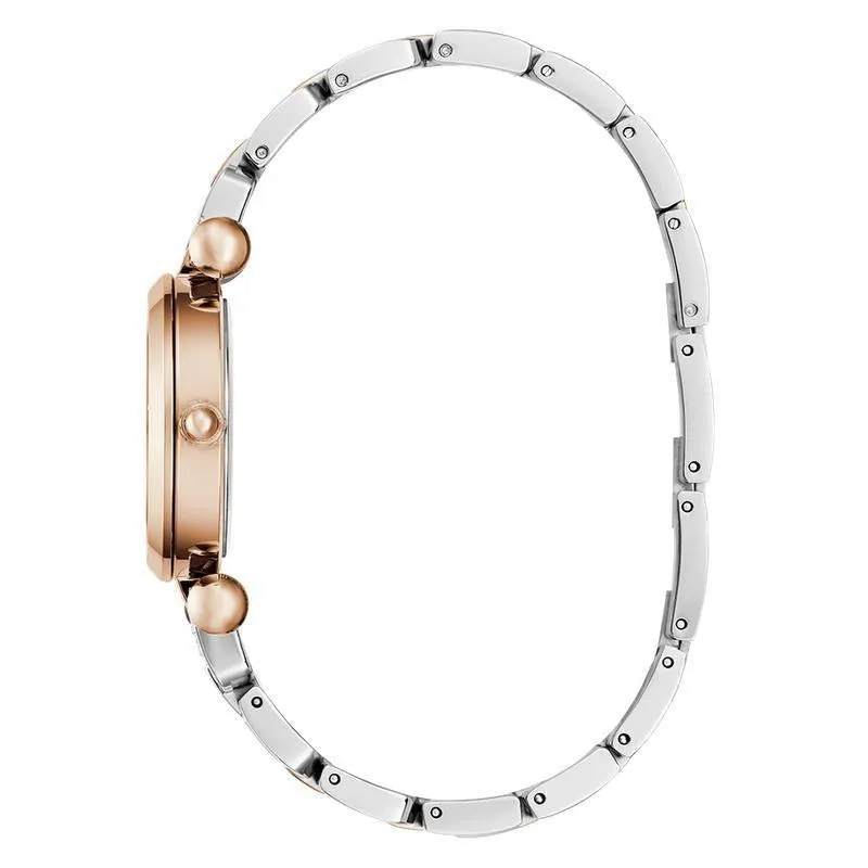 Guess Ladies 2-Tone Rose Gold Tone Analog Watch