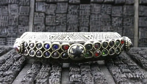 Gypsy Kuchi Tribe Color Cuff Bracelet
