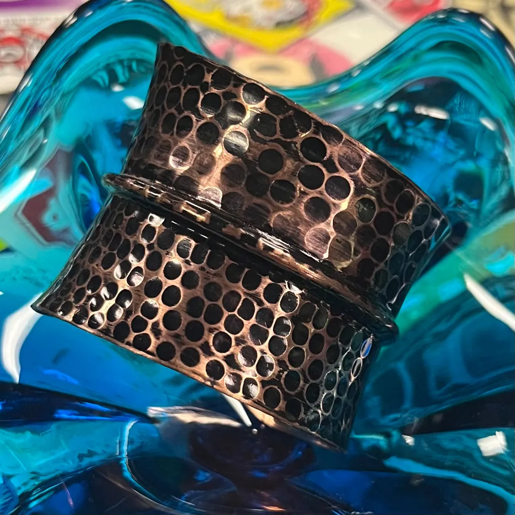 HAMMERED COPPER CUFF