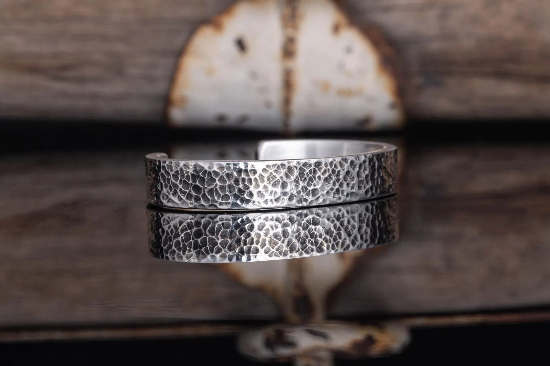 Hammered Cuff 5/8