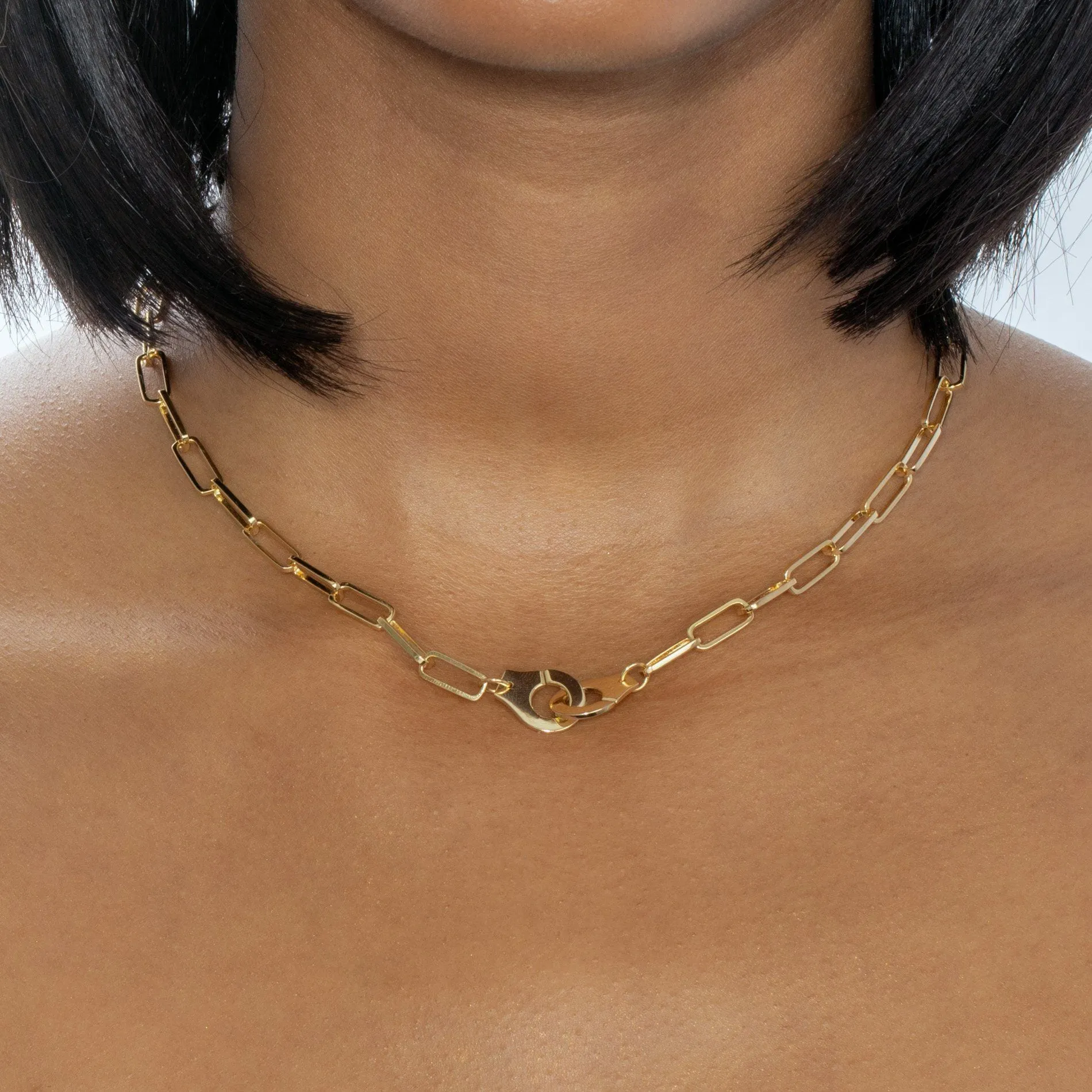 Handcuff Link Necklace