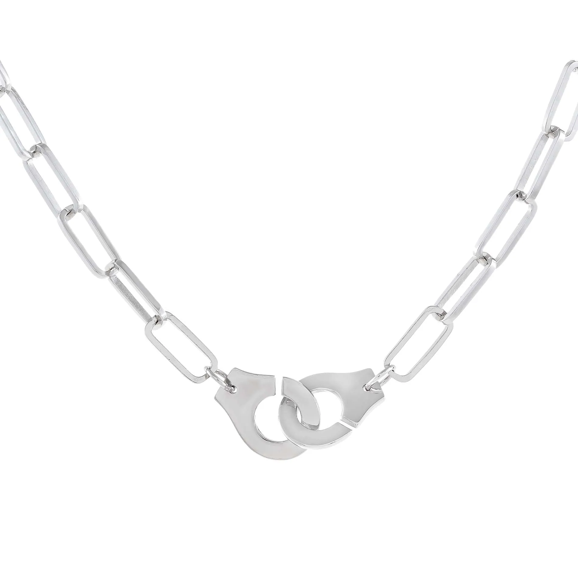 Handcuff Link Necklace