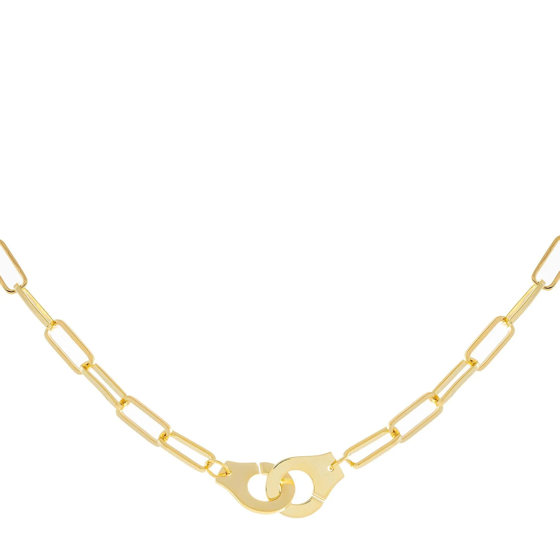 Handcuff Link Necklace