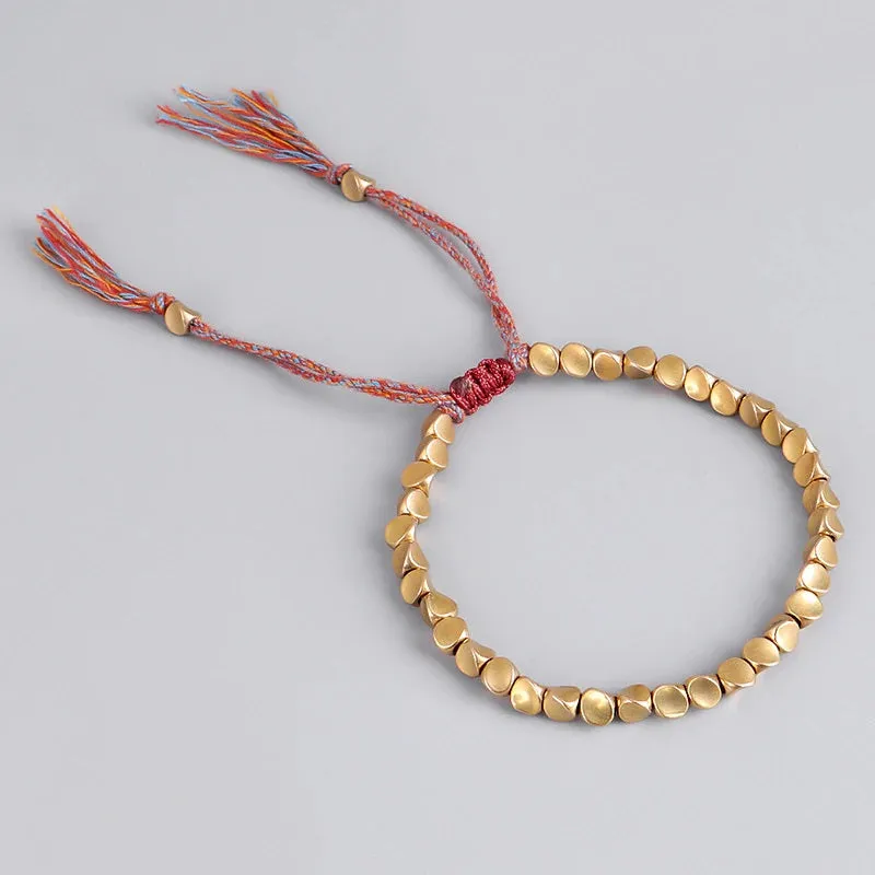 Handmade Tibetan Buddhist Braided Bracelet