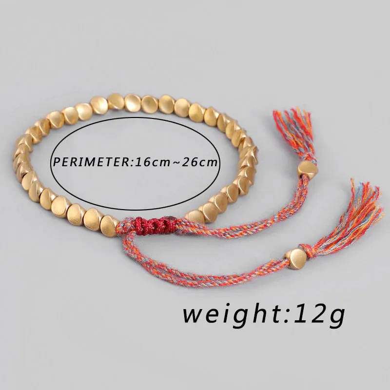 Handmade Tibetan Buddhist Braided Bracelet