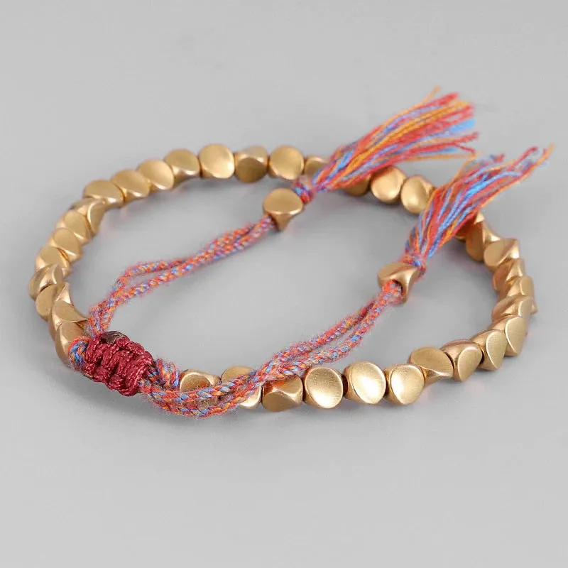 Handmade Tibetan Buddhist Braided Bracelet
