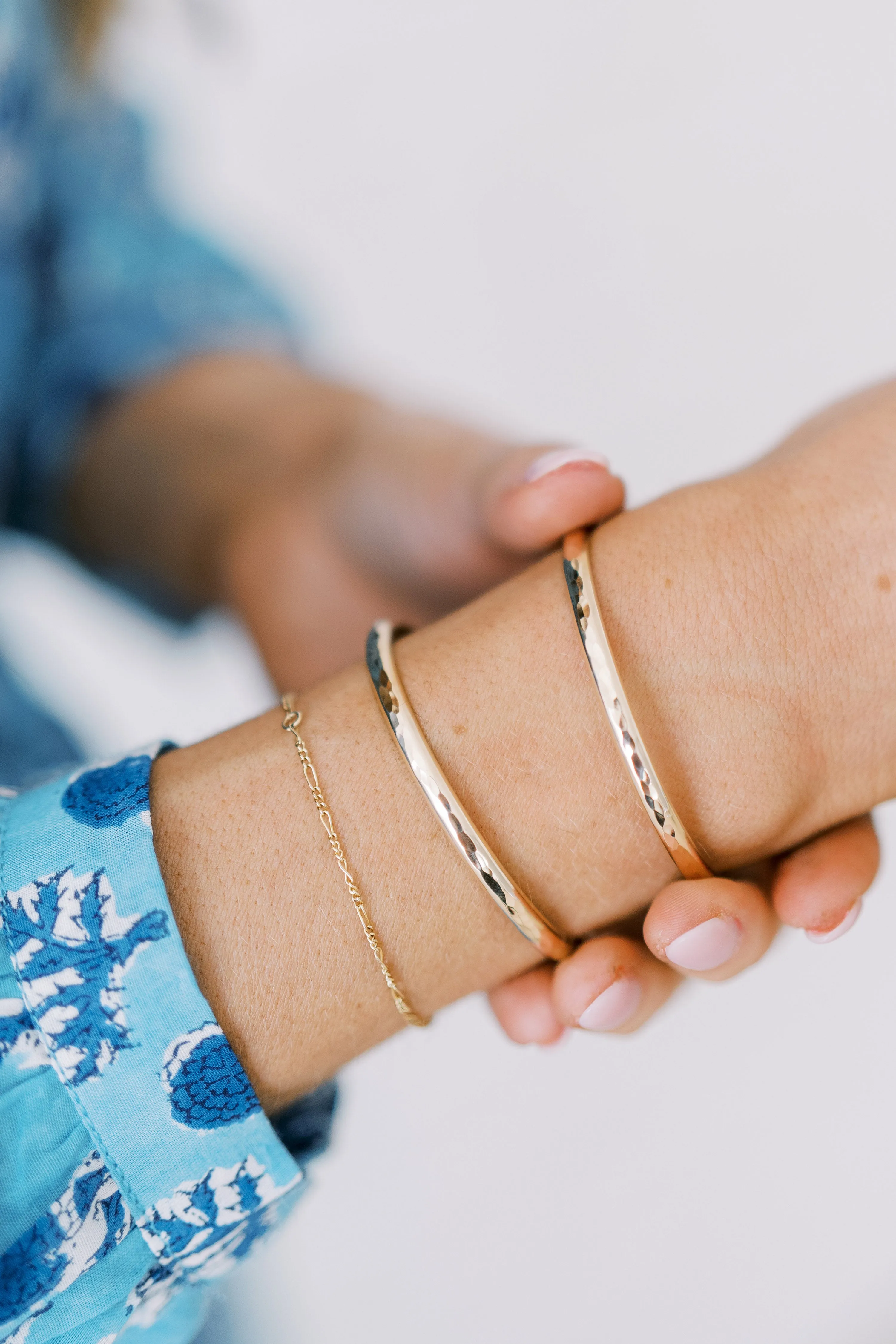 handwriting cuff bracelet { silver   gold }