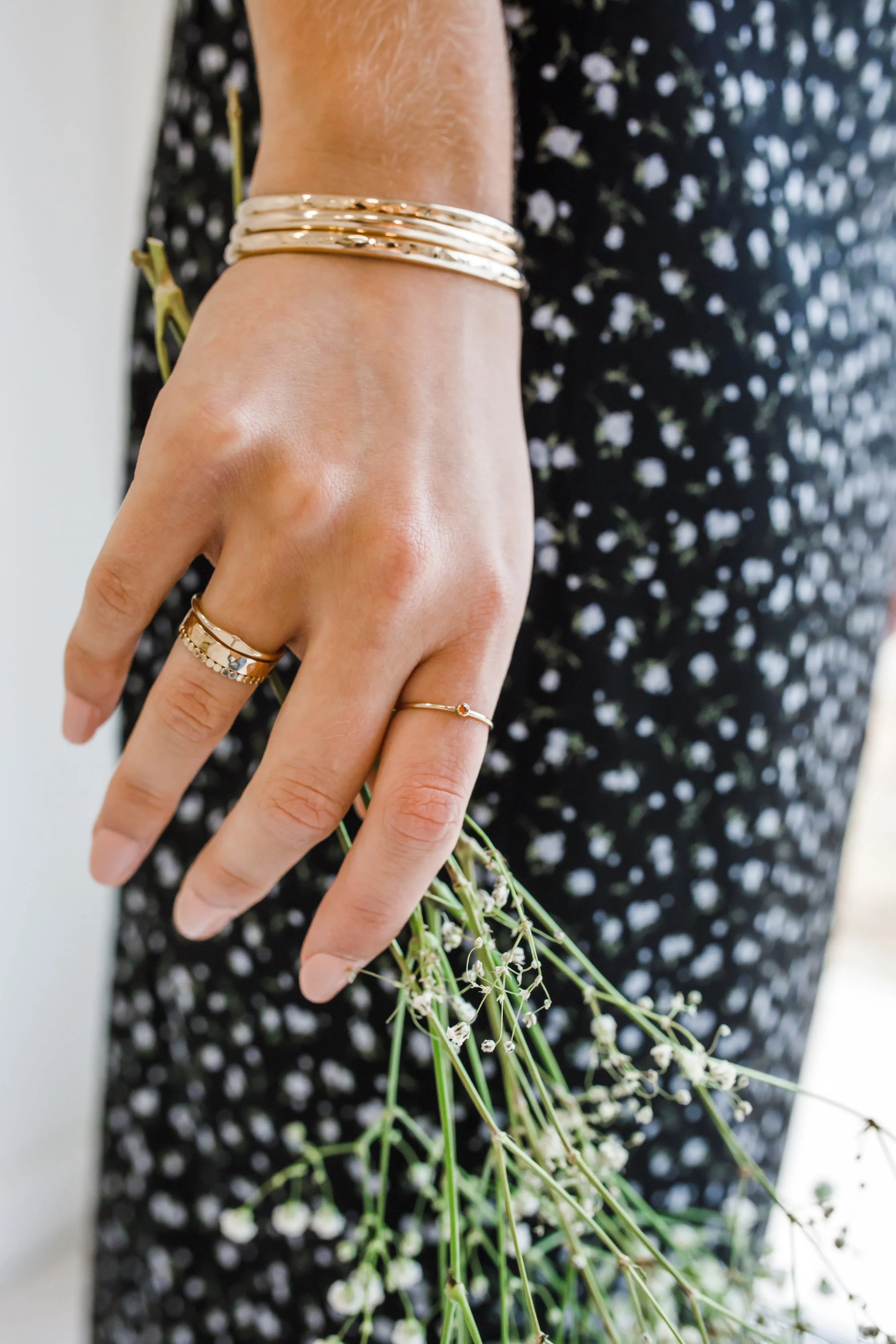 handwriting cuff bracelet { silver   gold }