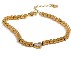 Heart Zircon Bracelet