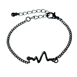 Heartbeat chain Bracelet