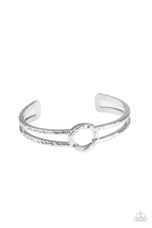 Historical Heirloom Silver Paparazzi Bracelet