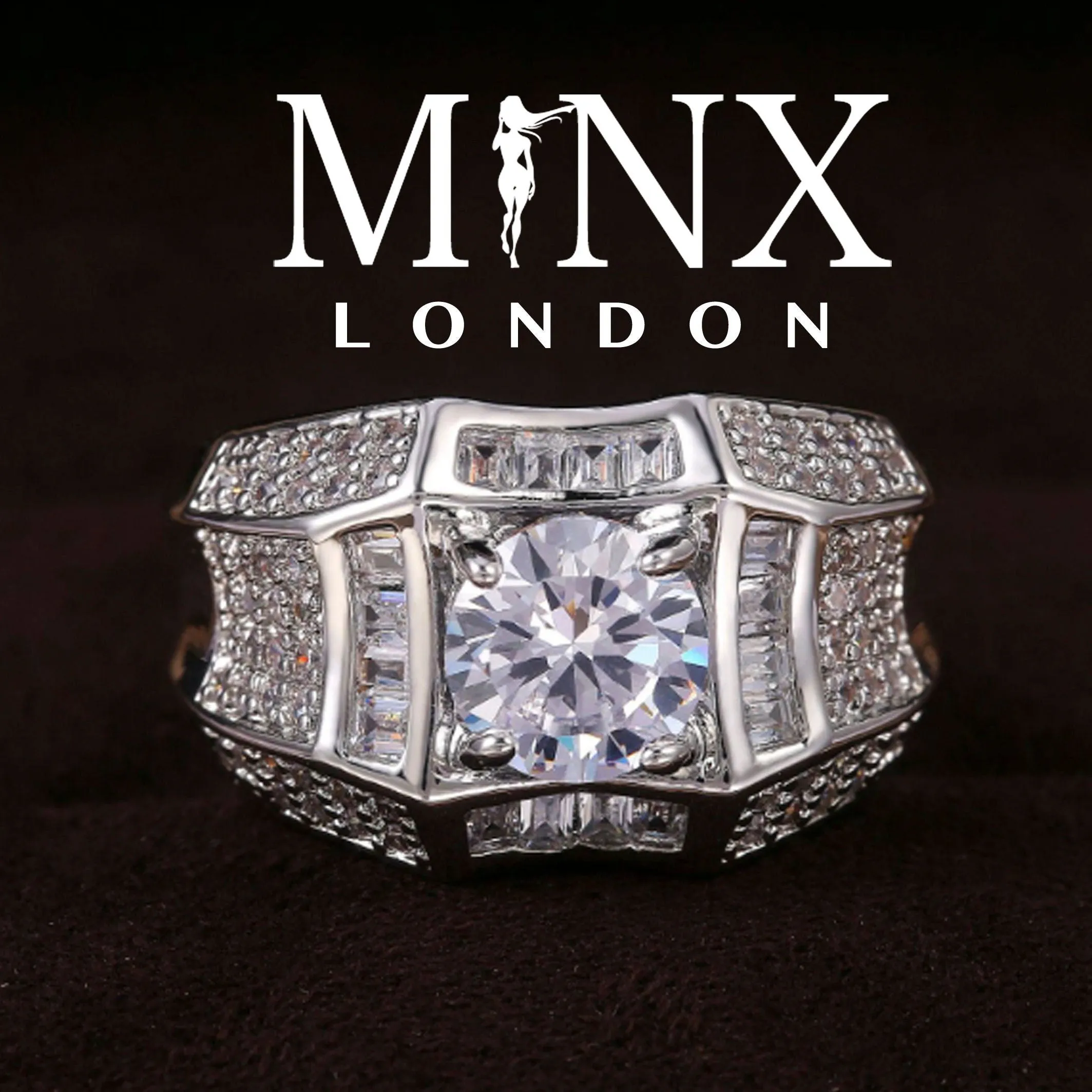 Iced Out Ring | Mens Iced Out Rings | Womens Iced Out Ring | Iced Out Rings UK | big diamond ring | Mens Wedding Ring | rings | iced out